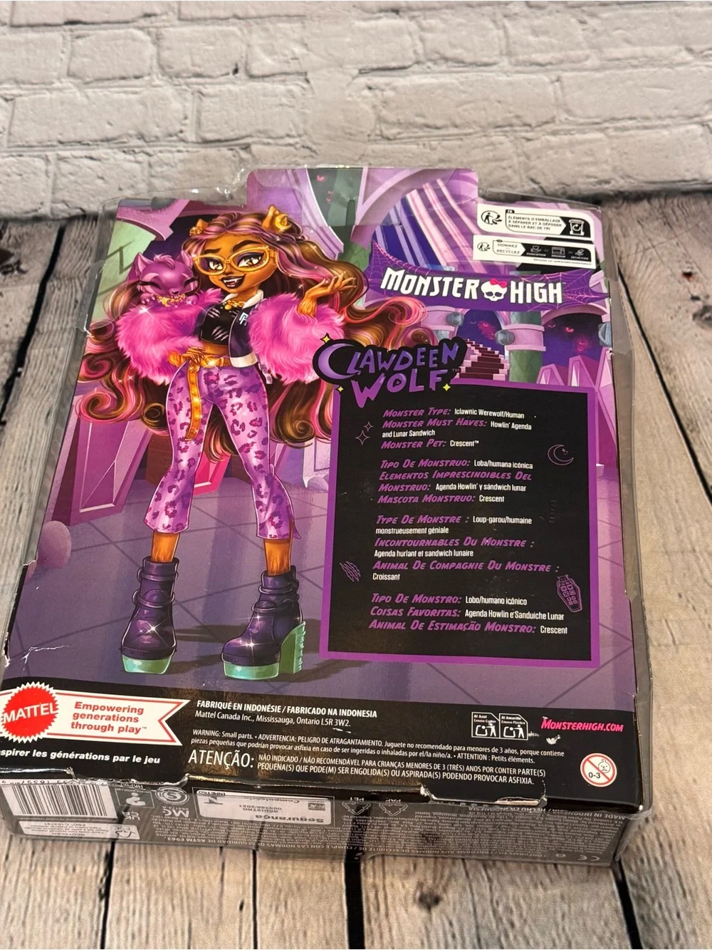 Monster High Clawdeen Wolf Doll